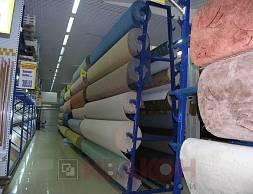 Сеть строительных супермаркетов "Перестройка": стеллажи Cash&Carry, рулонные