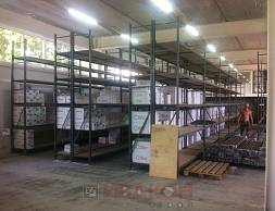 Компания "КОНТЕ УРАЛ": стеллажи среднегрузовые полочные